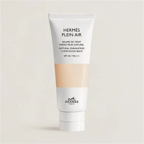 hermes sunscreen|Hermès Plein Air, Complexion balm, 00 Amande .